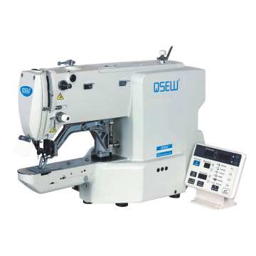 QS-433H Electronic button attaching bartacking big hook net rope stitch sewing machine